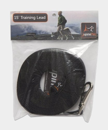Lupine 3/4" Basics Collection - Black, 15' Training Lead