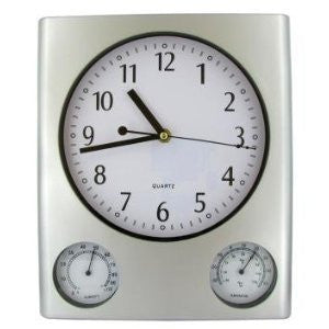 FINE LIFE WEATHER STATION WALL CLOCK