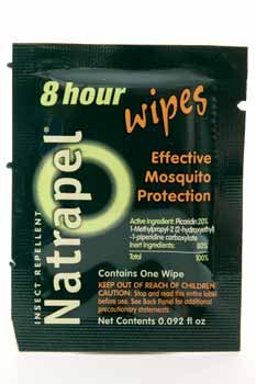 Adventure Medical Natrapel 8 Hour Wipes 12 pc. Wipes