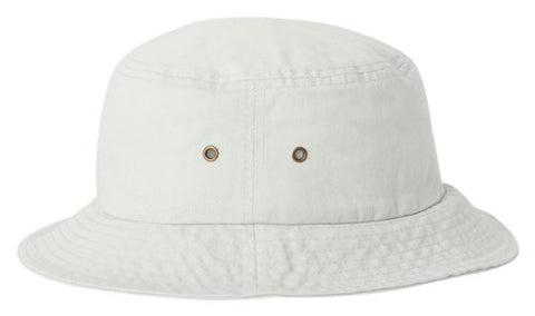 Sportsman-Unstructured Bio Washed Bucket Hat White