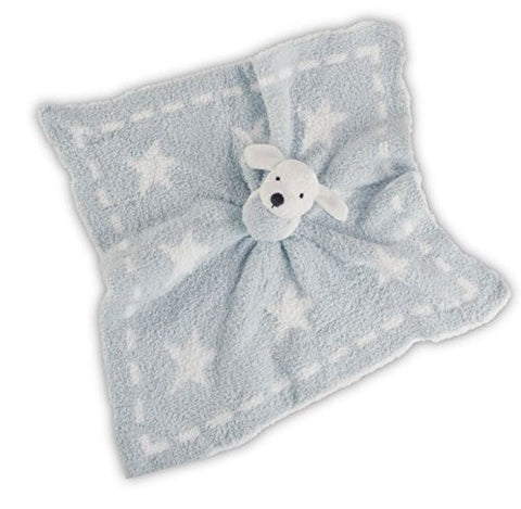 CozyChic Dream Buddy-Aqua Ice/White Stars- Puppy, 16x16