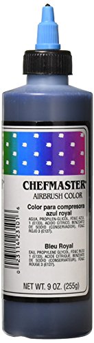 Royal Blue Chefmaster Airbrush Color, 9 oz