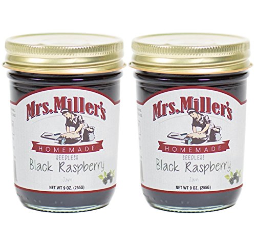 Seedless Black Raspberry Jam 9oz