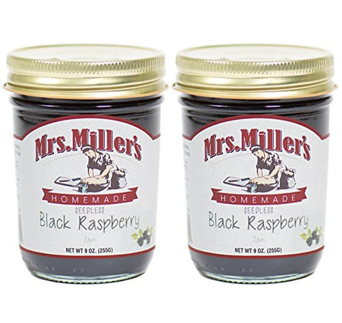 Seedless Black Raspberry Jam 9oz