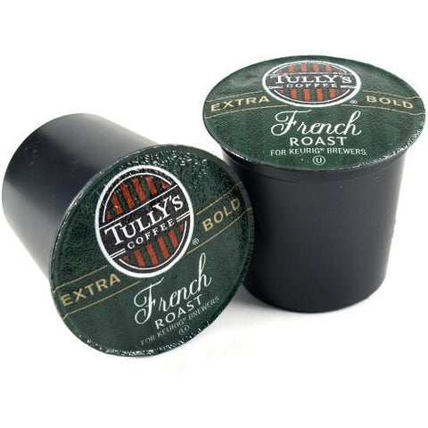 Tully's: French Roast, Extra Bold - 12-Count K-Cup