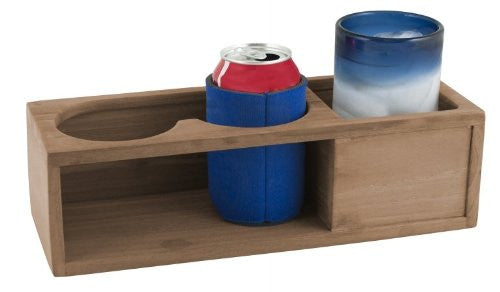 Drink Rack; Two Insulated & Binocular, L x 3-3/4" H x 4-5/8" W