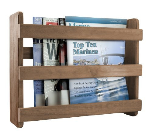 Magazine Rack, 14-3/4" L x 12" H x 4-1/4" W