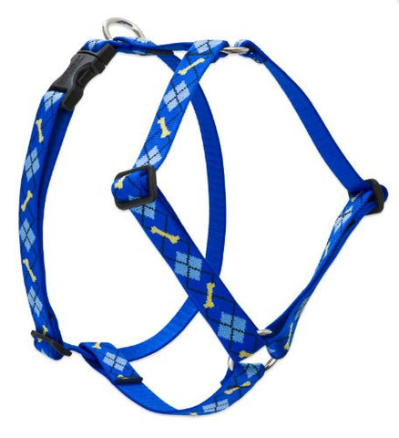 Lupine 1" Originals Collection - Dapper Dog, 24-38" Roman Harness