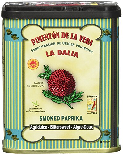 La Dalia Smoked Spanish Paprika - Hot, 2.47,
La Dalia Smoked Spanish Paprika - Sweet, 2.47, and 
La Dalia Smoked Spanish Paprika - Bittersweet, 2.47