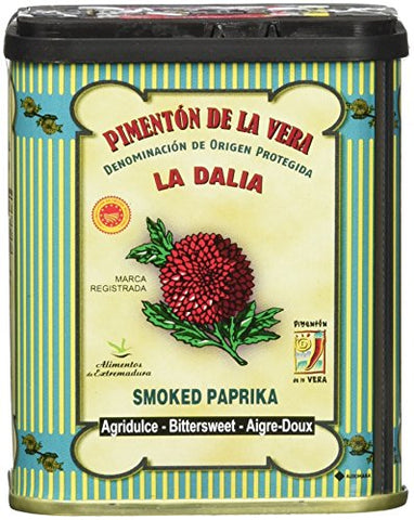 La Dalia Smoked Spanish Paprika - Hot, 2.47,
La Dalia Smoked Spanish Paprika - Sweet, 2.47, and 
La Dalia Smoked Spanish Paprika - Bittersweet, 2.47