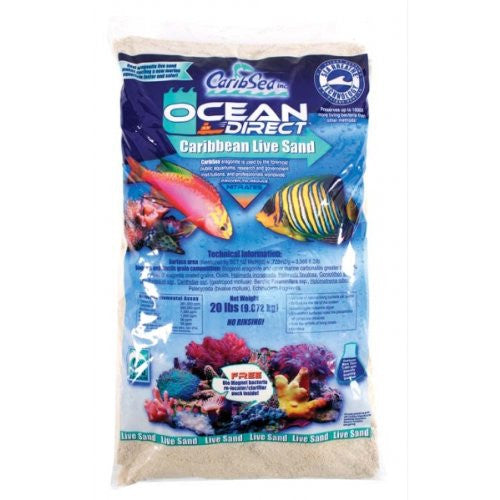 CARIBSEA 20LB OCEAN DIRECT LIVE SAND