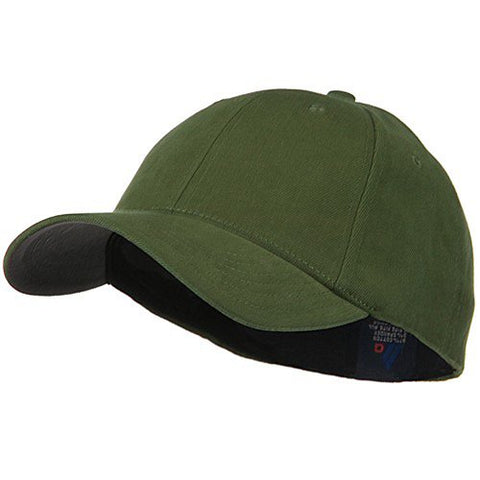 MG, Low Profile Brushed Flex Cap - Olive (One size fits most)