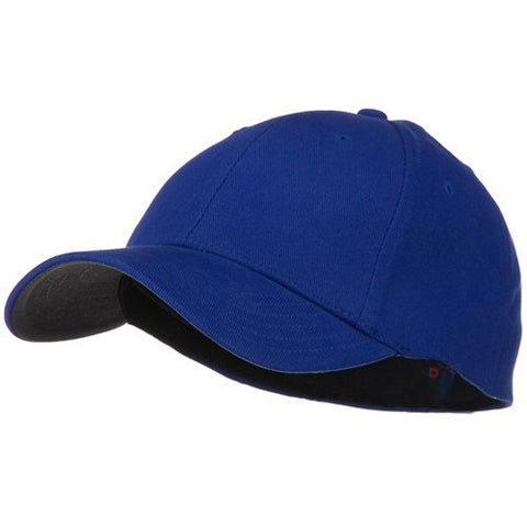 MG, Low Profile Brushed Flex Cap - Royal (One size fits most)