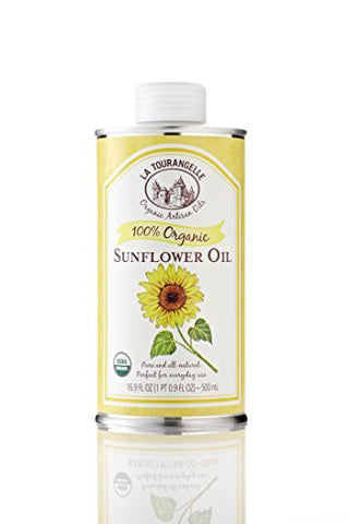 LA TOURANGELLE Oils Sunflower 100% Organic 500 ML