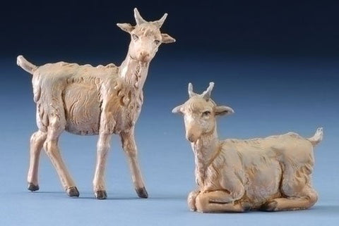 2PC ST 5" GOAT FIGURE FONTANINI