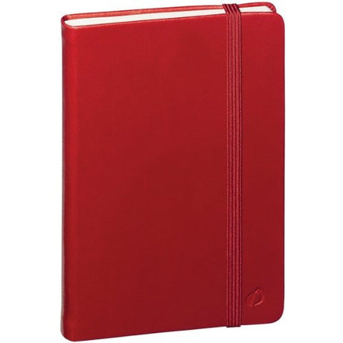Quo Vadis Habana Journal, Red, 4 x 6 3/8 Lined Ivory Paper