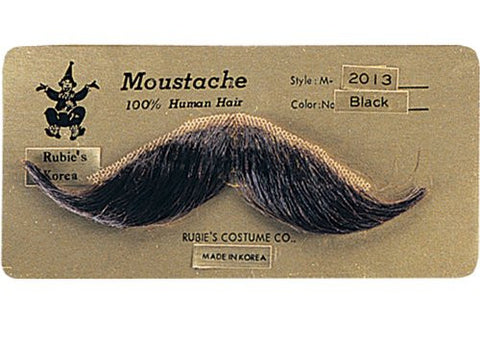 Handlebar Moustache - Light Brown