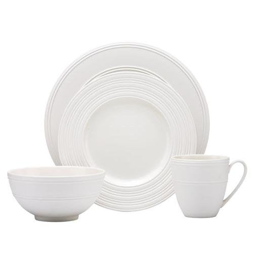 Kate Spade Fair Harbor White Truffle 4-pc Set