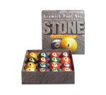 Pool Aramith Stone Set 2 1/4'' (Granite Look)