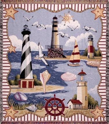 Coastal Memories – Tapestry Throw
