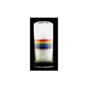 Chakra Energy Unscented Candles Jar, 11oz - Rainbow