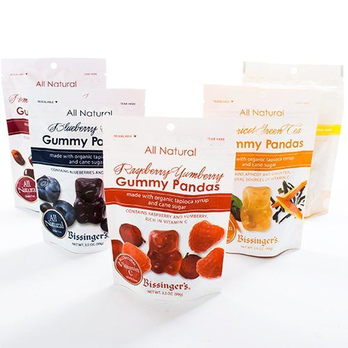 Bissingers Gourmet Gummy Pandas, Pomegranate White Tea