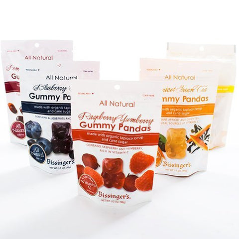 Bissingers Gourmet Gummy Pandas, Pomegranate White Tea