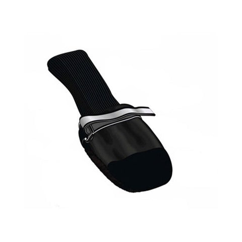 Muttluks All Weather Leather Sole and Toe Dog Boots, Set of 4 - Black, Itty Bitty up to 1.5" (not in pricelist)