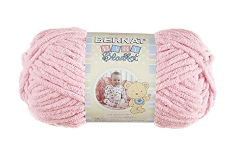 Bernat Baby Blanket Yarn Baby Pink 72 Yards 3.5 OZ