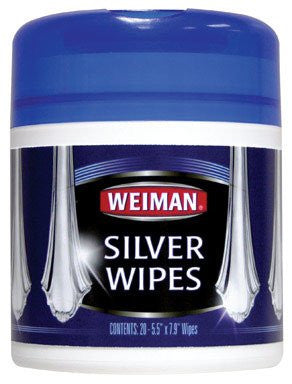 Weiman - SILVER WIPES 20ct. Canister