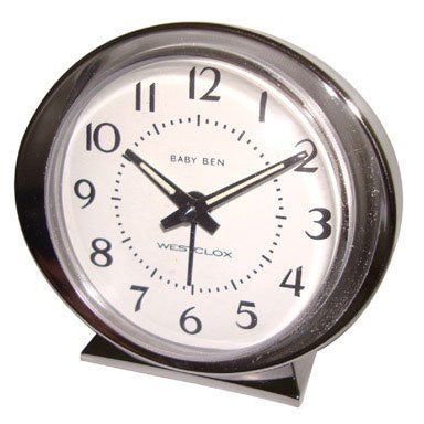 1964 Baby Ben Classic Alarm Clock Ivory