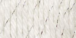 Bernat Handicrafter Holiday Sparkle Yarn White 138 Yards 2.8 OZ
