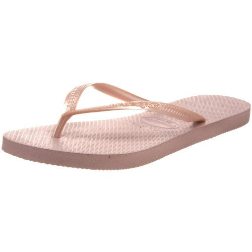 Havaianas Women's Slim Flip Flop,Rose,37/38 BR/7-8 M US