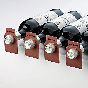 Classic Mahogany Bottle Tags -Set of 100