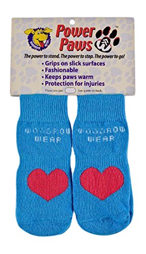 Power Paws Advanced BlueWithRedHeart, XXS