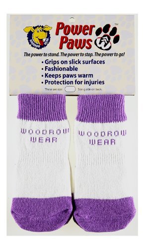 Power Paws PurpleWhiteStripe, XL