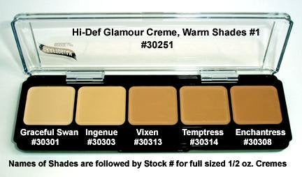 Hd Glam.creme Palette, Warm #1