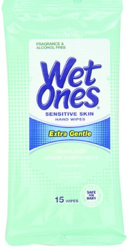 Wet Ones Sensitive Skin 15-count