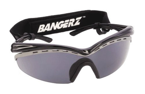 SLATTED VENTING" TECHNOLOGY Sports Sunglasses - Black Frame/Smoke Lens