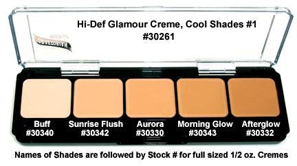 Hd Glam.creme Palette, Cool #1