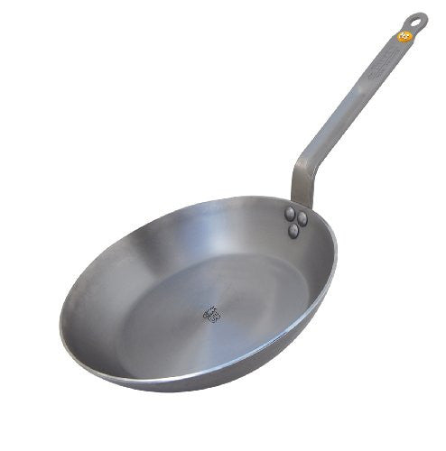 Mineral B Round Fry Pan - 7.8" (interior: 5.3") Diameter