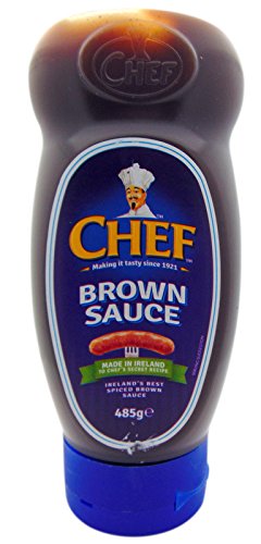 Chef Brown Sauce Squeezy 485g (17.1oz)
