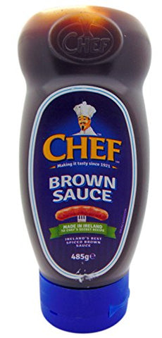 Chef Brown Sauce Squeezy 485g (17.1oz)