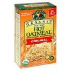 Nature's Path Hot Cereal Oatmeal, Original, Sugar Free At least 95% Organic (14 oz)