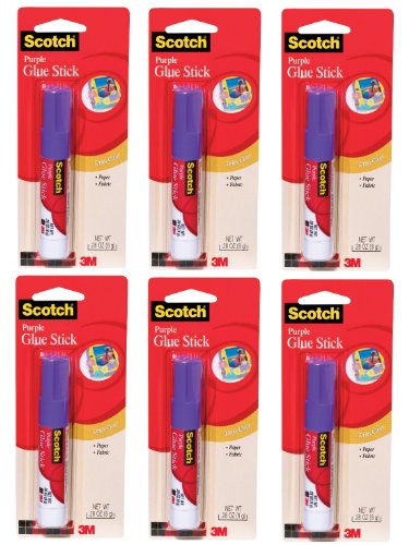 3M GLUE STK 6108 PURPL .28 OZ