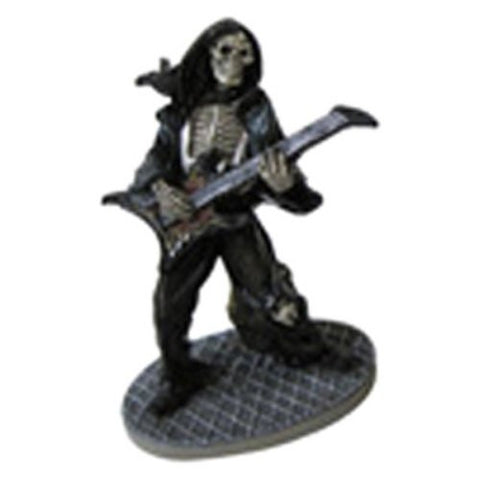 Resin Rock Star Skeleton Guitarist / Medium