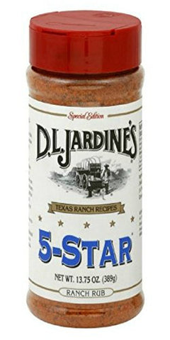 D.L. Jardine's  5-Star Ranch Rub 13.75 oz