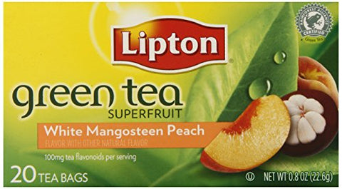 White Mangosteen with Peach Tea, 20's