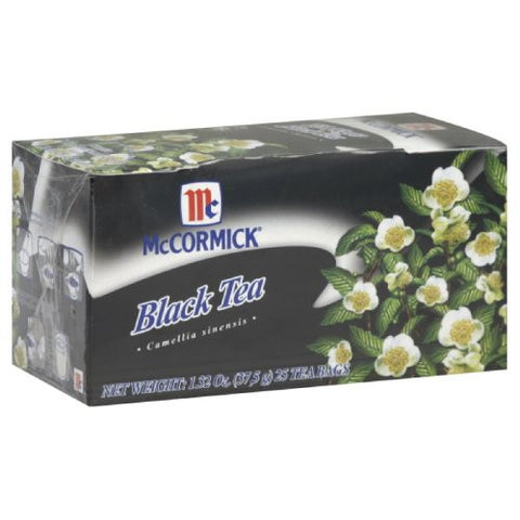 MCCORMICK Tea Black 6/25 BAG