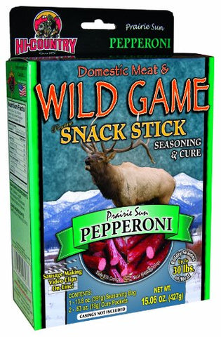Hi-Country 4070 Pepperoni Snack Stick Sausage Kit 15.06oz